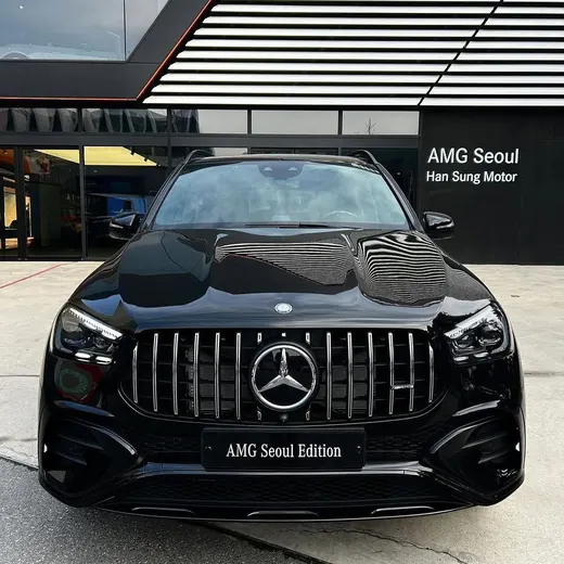 Чёрный Mercedes-AMG GLE, подготовленный к экспорту